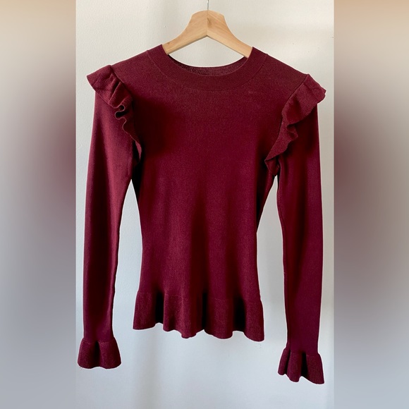 H&M Peplum Detail Knit Top - Picture 2 of 4